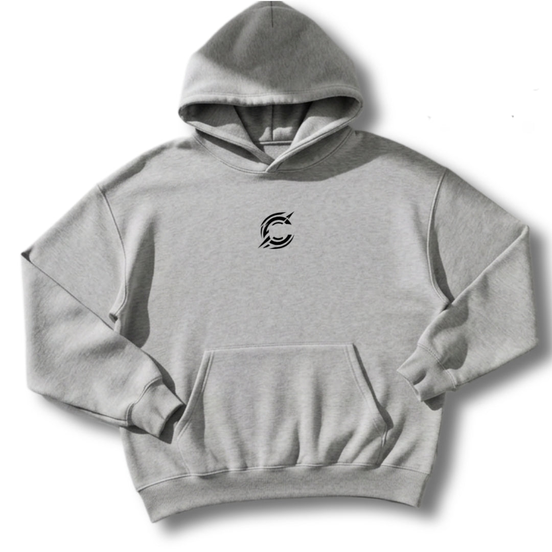 Sudadera oversize Color Gris- Destierro