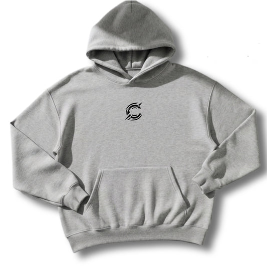 Sudadera oversize Color Gris- Destierro
