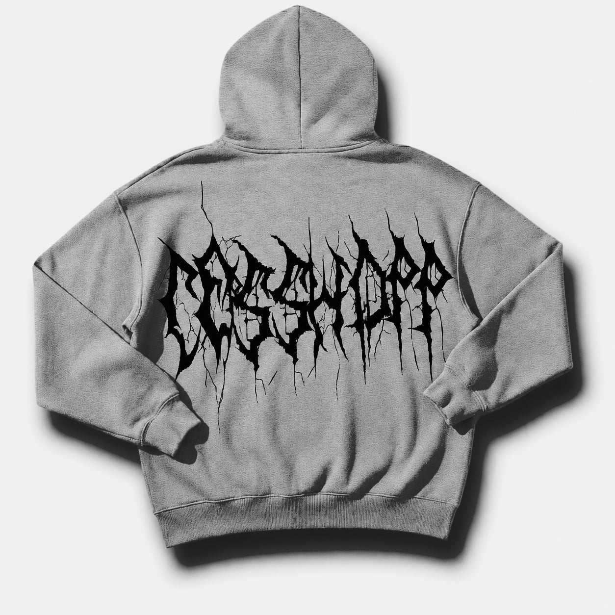 Sudadera oversize Color Gris- Destierro