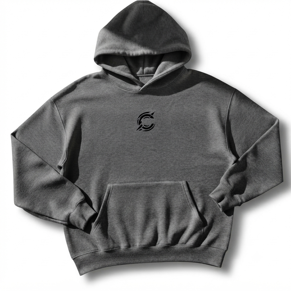 Sudadera Clasica- Gris Oxford